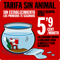 Tarifa Sin Animal de Pepephone