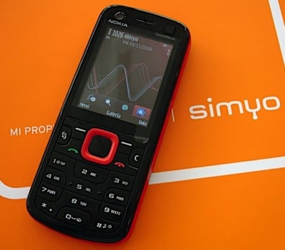 Nokia 5320 simyo