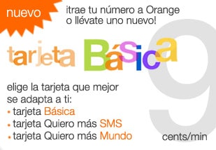 Tarjeta Básica Orange