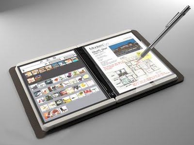 Tablet de doble pantalla de microsoft