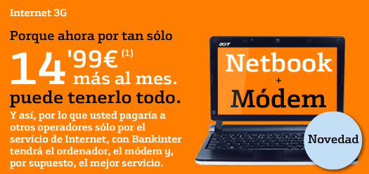 Bankinter Netbook Acer D250