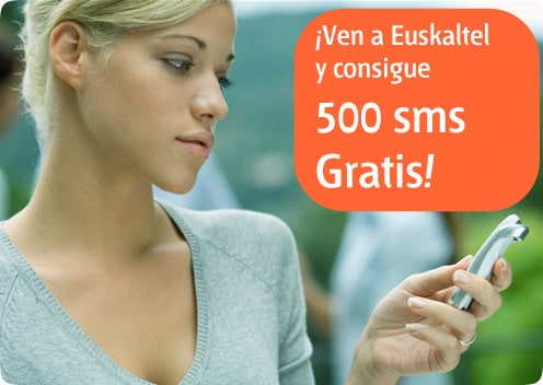 Euskaltel 500 sms