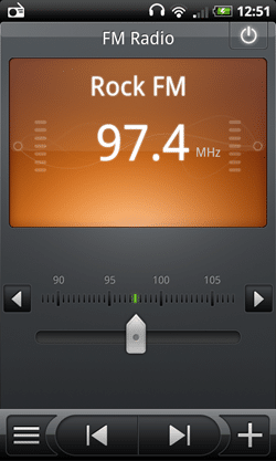 radio FM en Nexus One