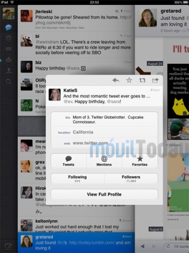 Twitter para iPad en App Store