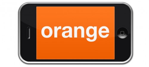 orange iphone