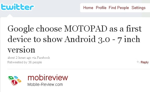 Google Motopad 7