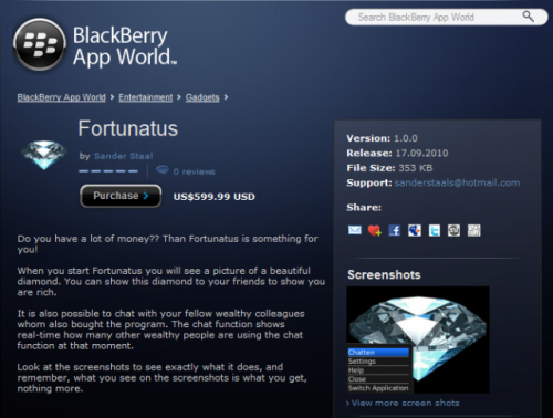 BlackBerry Fortunatus