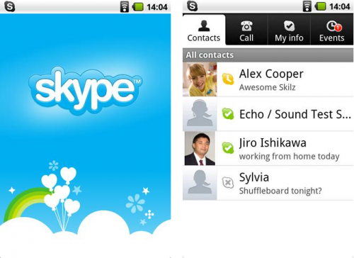 Skype Android