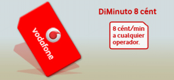 Diminuto 8 Vodafone
