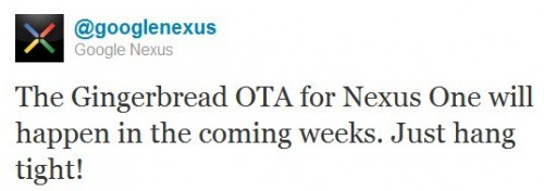 Nexus one actualizacion