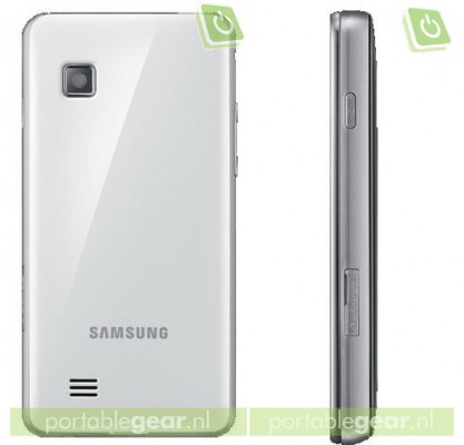 Samsung Star II S5260 trasera
