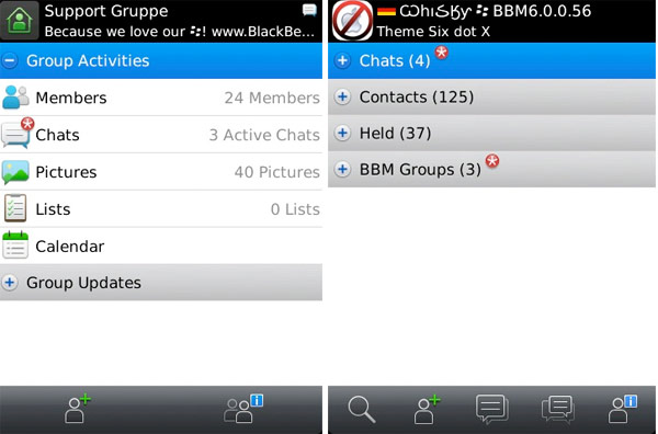 BlackBerry Messenger 6.0