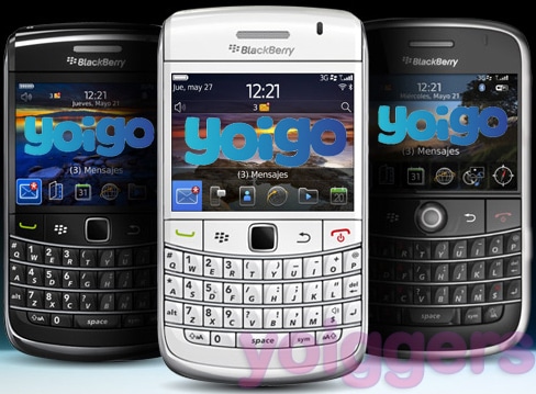 BlackBerry en Yoigo