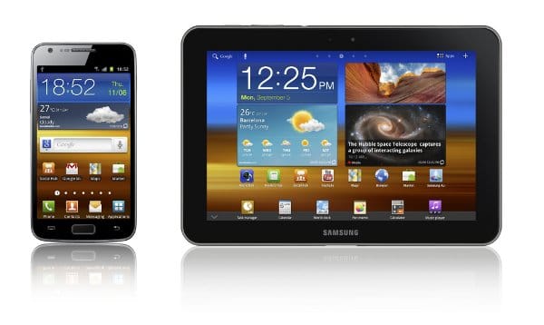 Samsung Galaxy S 2 LTE y Galaxy Tab 8.9 LTE