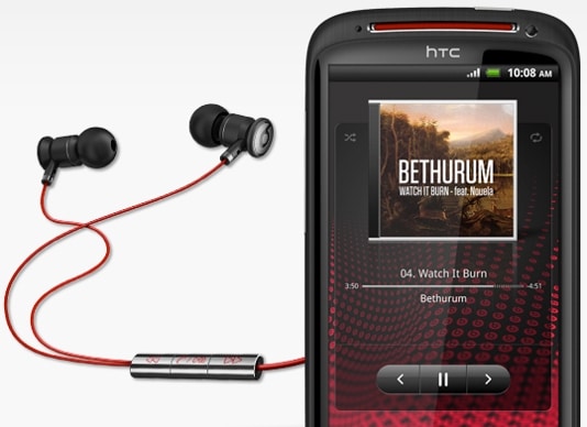HTC Sensation XE Beats auriculares