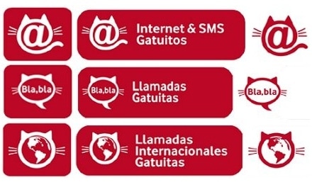 Tarifas Gatuitas Vodafone