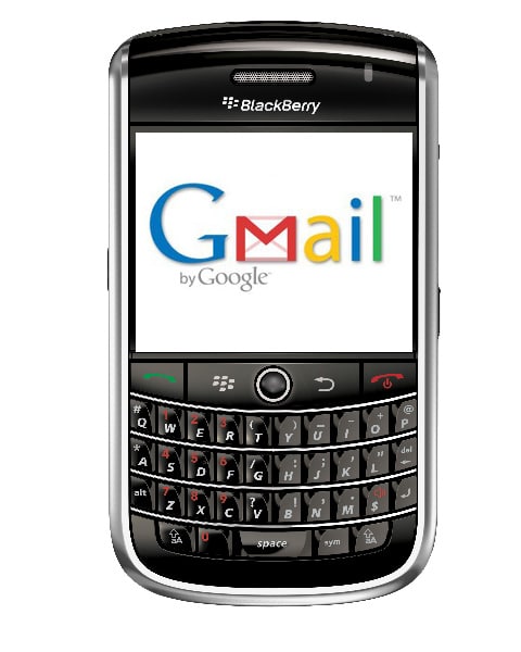 BlackBerry Gmail