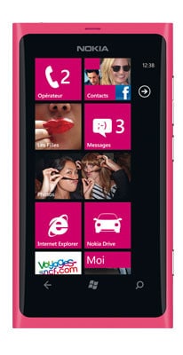 Nokia Lumia 800 rosa