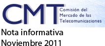 Nota mensual CMT noviembre 2011: los OMVs imparables