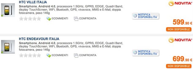 Precios del HTC One S y HTC One X