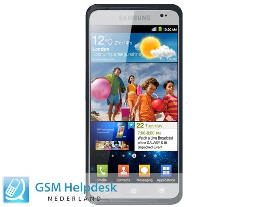 Samsung Galaxy S III i9300 foto filtrada