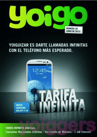 Samsung Galaxy S III con Yoigo