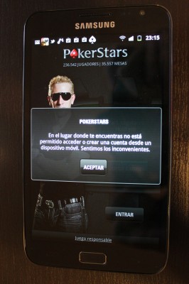 PokerStars para móvil