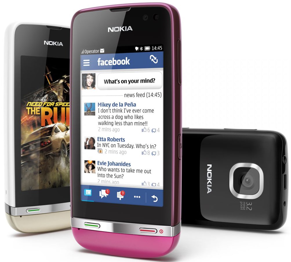 Asha 305, 306 y 311: los nuevos “Feature Phones” de Nokia