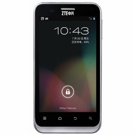 ZTE N880E Android 4.1 Jelly Bean