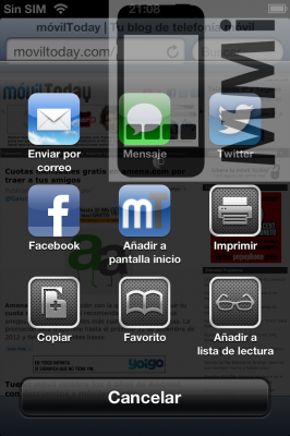 Safari iOS 6