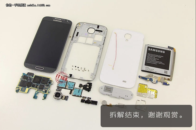 Samsung Galaxy S4 componentes