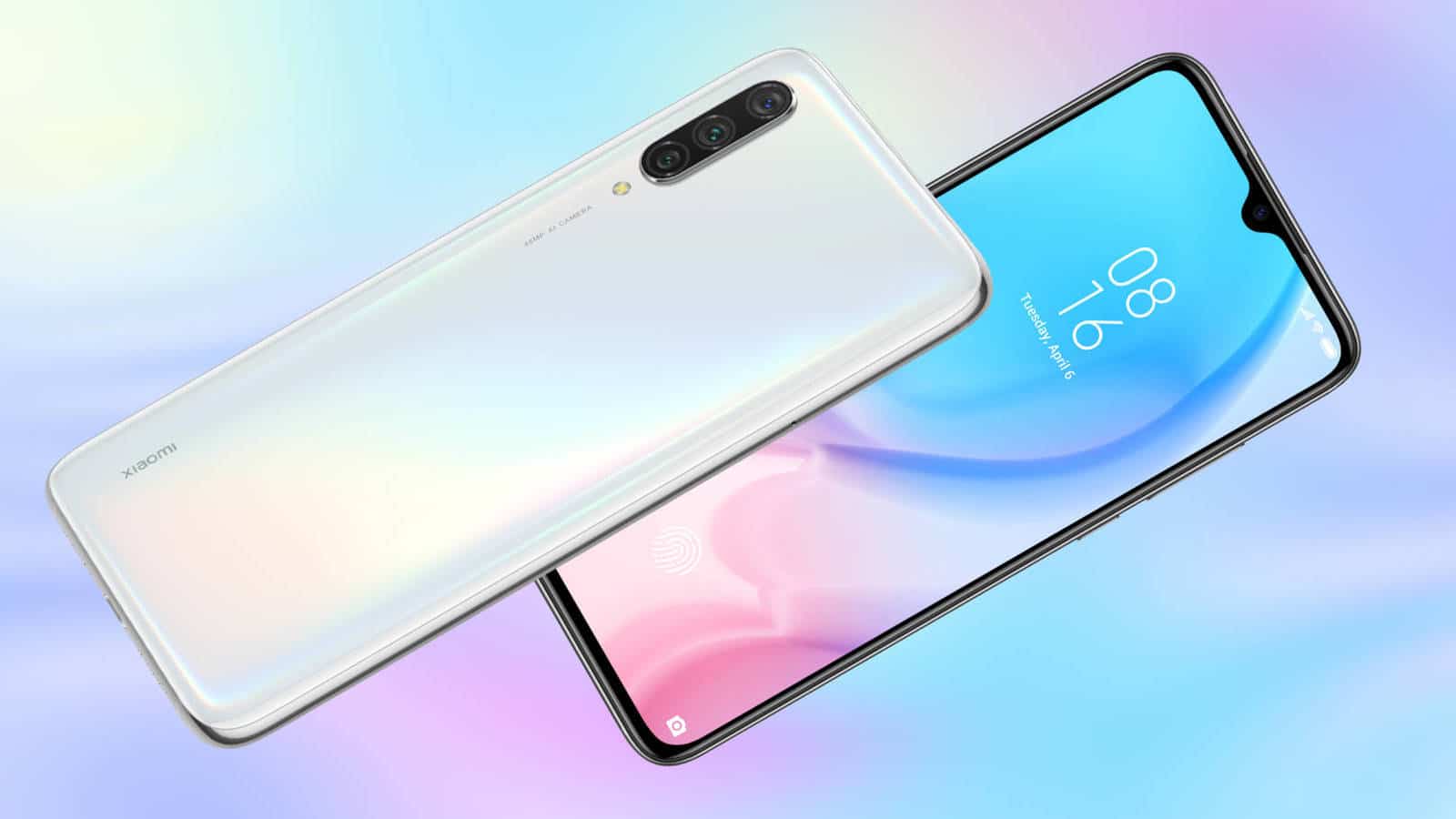 Xiaomi Mi 9 Lite en blanco perla