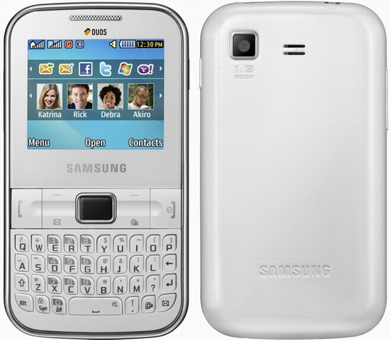 Samsung Chat 322 blanco