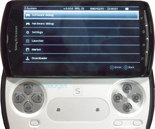 playstation phone menu