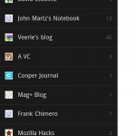 feedly Android 3