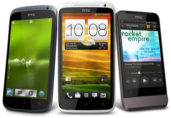 HTC one S one X one V