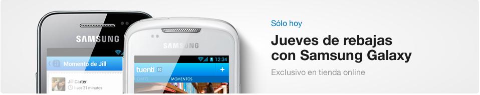 rebajas móviles Samsung Tuenti Móvil
