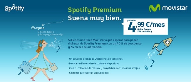 Movistar Spotify Premium