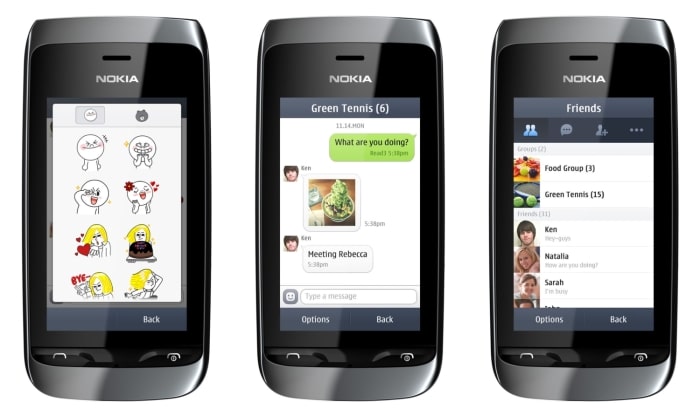 LINE para móviles Nokia Asha