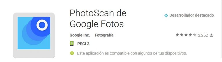 Cómo digitalizar fotos con PhotoScan de Google