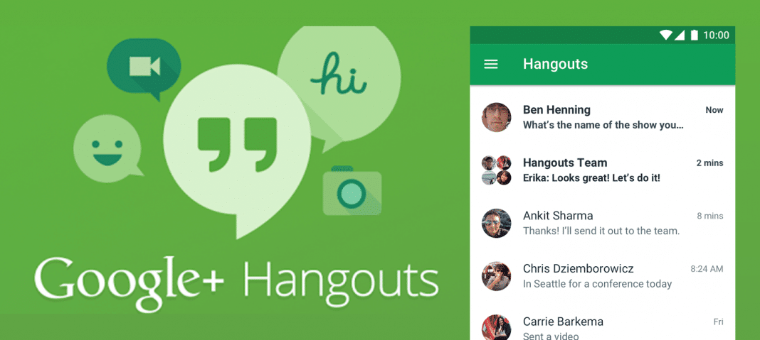 Hangouts actualiza y llega con nuevas funcionalidades