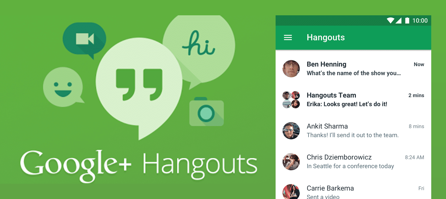 Как удалить hangouts с компьютера