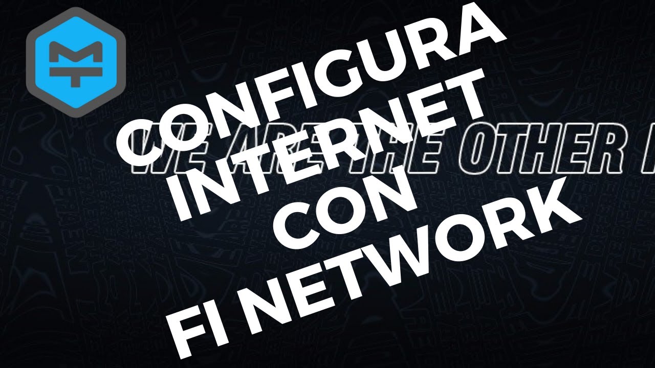 configurar internet de fi network