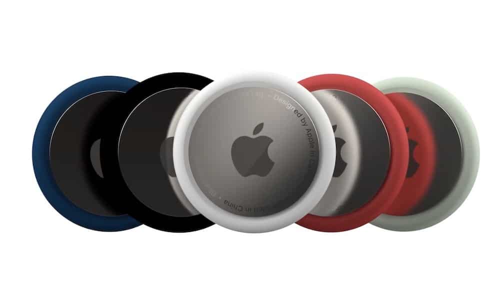 Diferentes colores del Apple AirTag