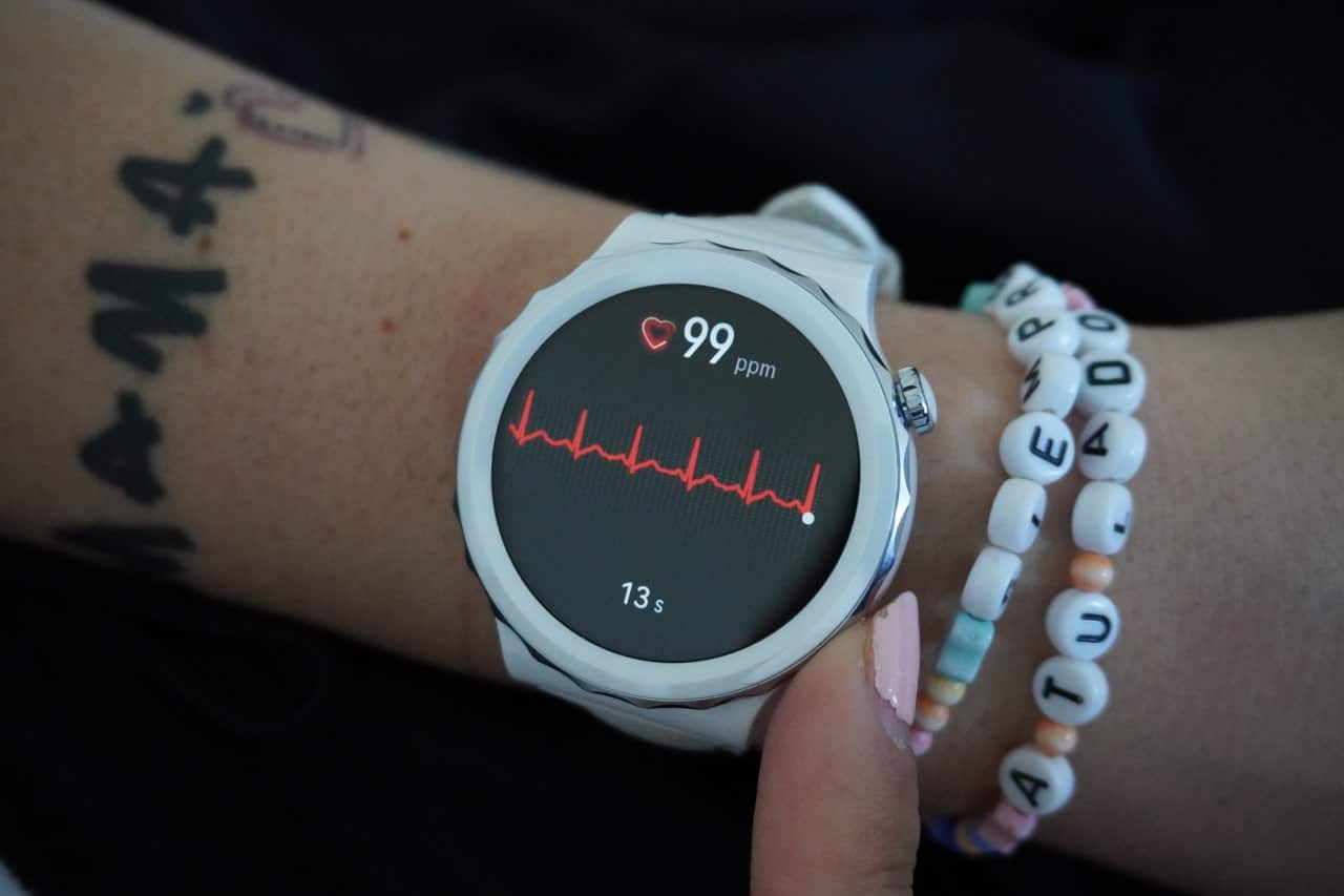 Sensor de ritmo cardíaco del Huawei Watch GT3 Pro