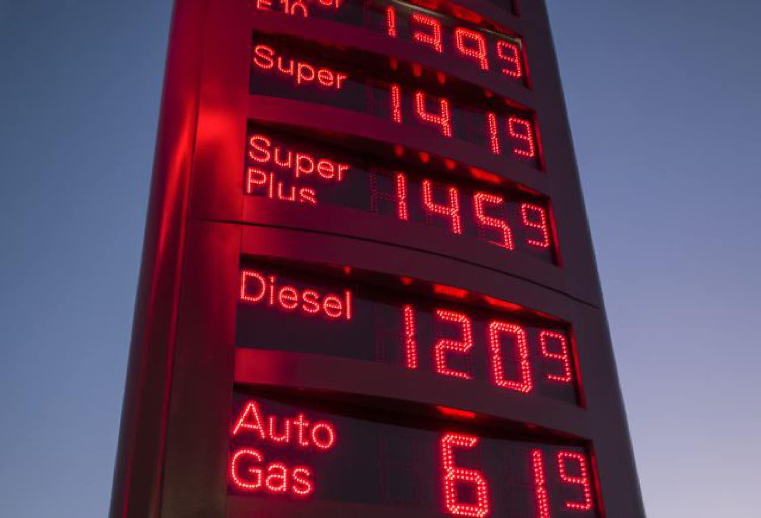 Precio de la gasolina en aplicaciones android