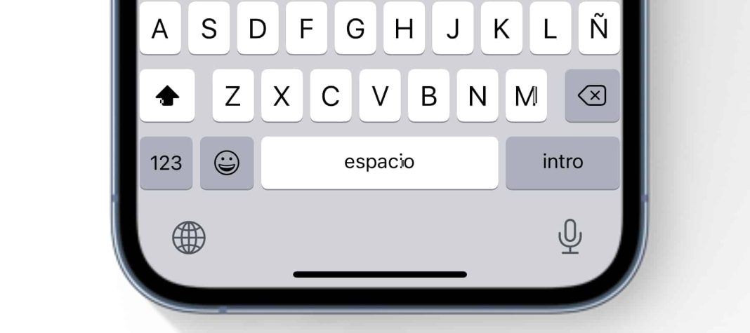 vibracion del teclado en iPhone