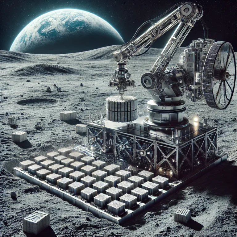 China revoluciona la construcción lunar con ladrillos de suelo lunar: ¡Así será la base en la Luna!